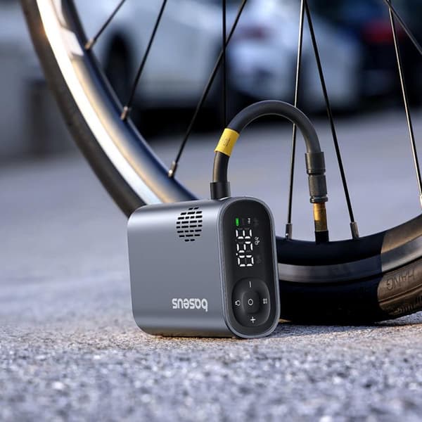 Baseus Elcykelpumpe med Display PrimeTrip Serien - Sort