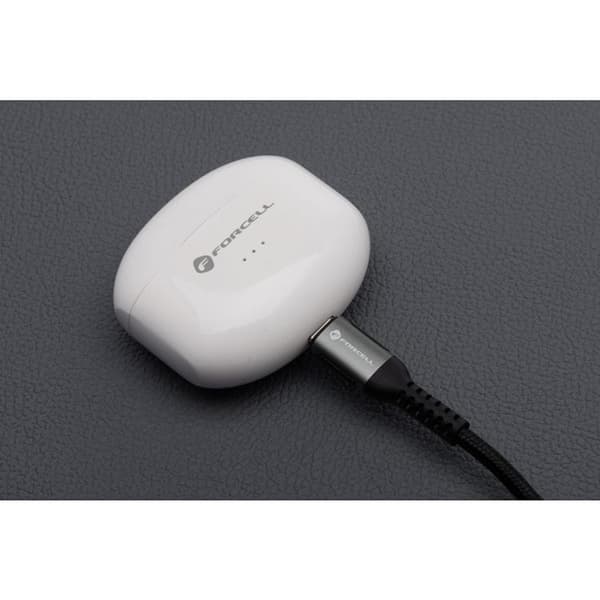 Forcell USB-C til USB-C Kabel 100W 2m QC4.0 PD 5A Cafule - Sort