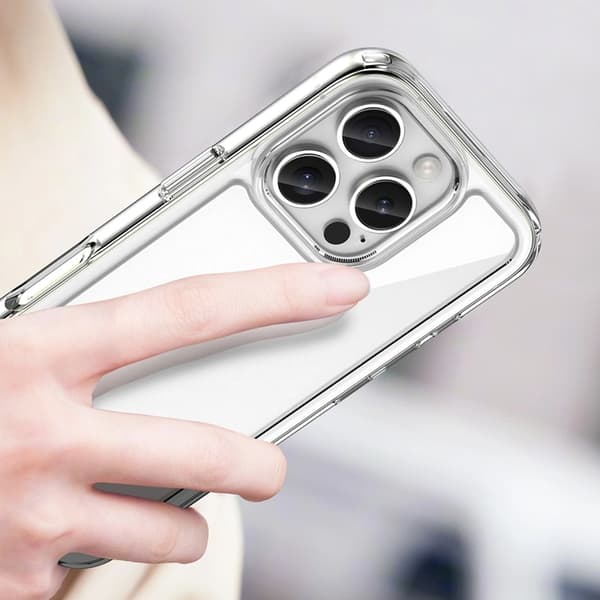 Mobilskal till iPhone 16e Outer Space - Clear