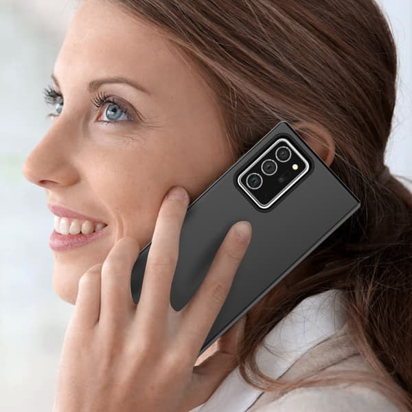 Hybrid Taske Til Samsung Galaxy Note20 Ultra - Sort