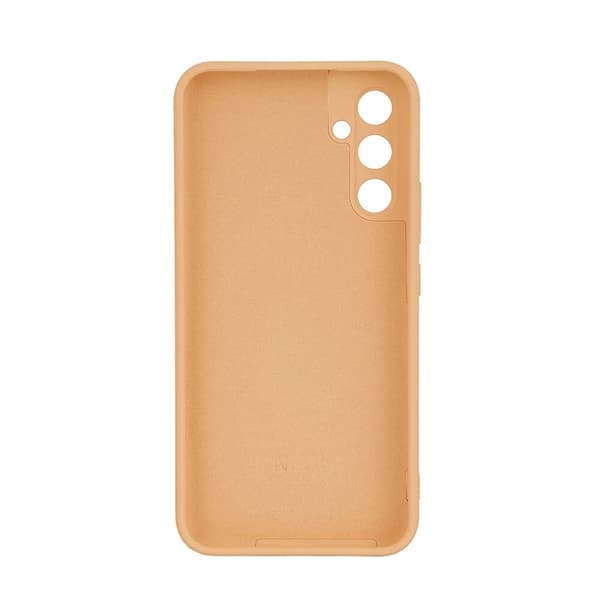 Onsala telefonetui til Galaxy A35 5G Silicone Feeling - Abrikos