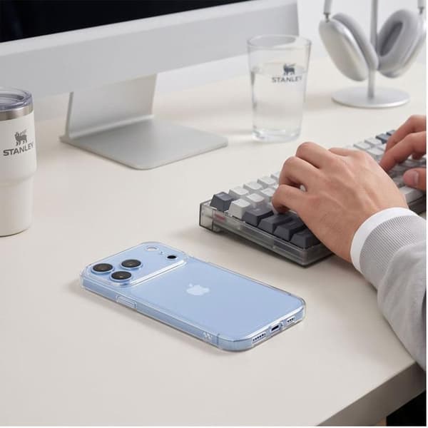 Tech-Protect Mobilcover til iPhone 18 Pro Max/17 Pro Max Flexair - Clear