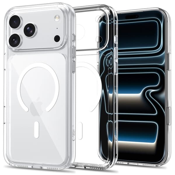 Tech-Protect Mobilskal För iPhone 18 Pro/17 Pro Magsafe Flexair Hybrid - Clear