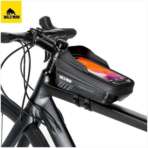 WILDMAN E12X Cykelramväska - Svart