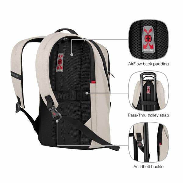 Wenger MX Light 16\" Computer Rygsæk Sand