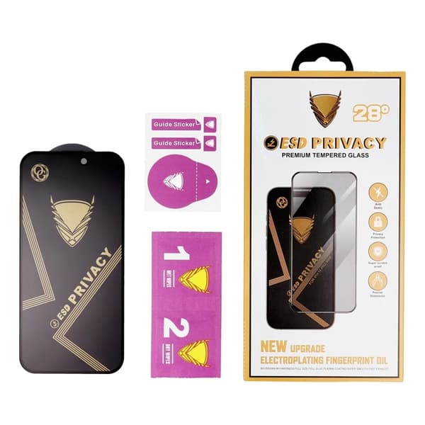OG Xiaomi Redmi Note 14 Karkaistu lasinen näytönsuoja Premium Privacy