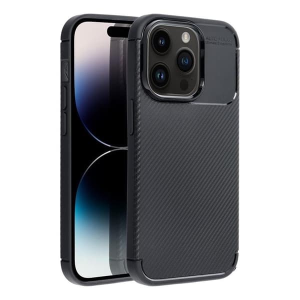 iPhone 11 Etui Carbon Premium - Sort