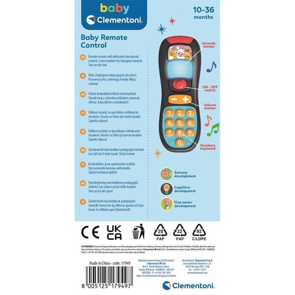 CLEMENTONI Remote Controller