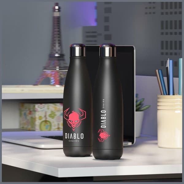 Diablo Chairs Eristetty pullo 500ml - Musta