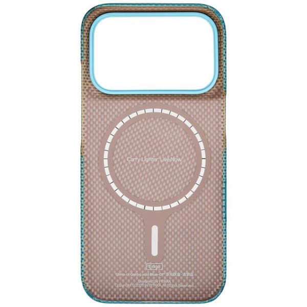 PITAKA Mobilskal För iPhone 18 Pro/17 Pro Magsafe Edge - Lucid Blå