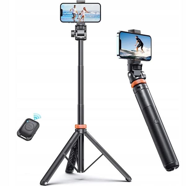 Tech-Protect Bluetooth Selfie Stick Tripod L03S - Musta