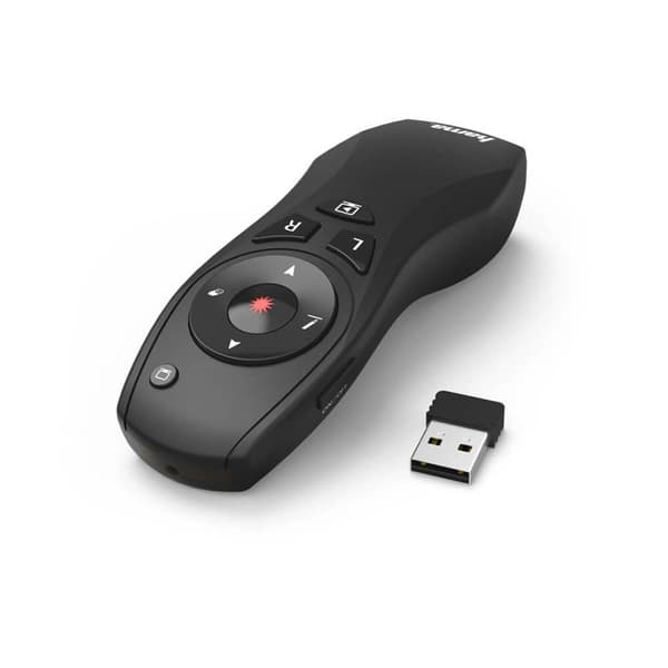 HAMA Wireless Presenter X-Pointer 6-in-1 Svart