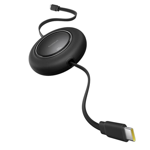 Baseus sisäänvedettävä USB-C–USB-C 100W kaapeli 2m Free2Pull Mini