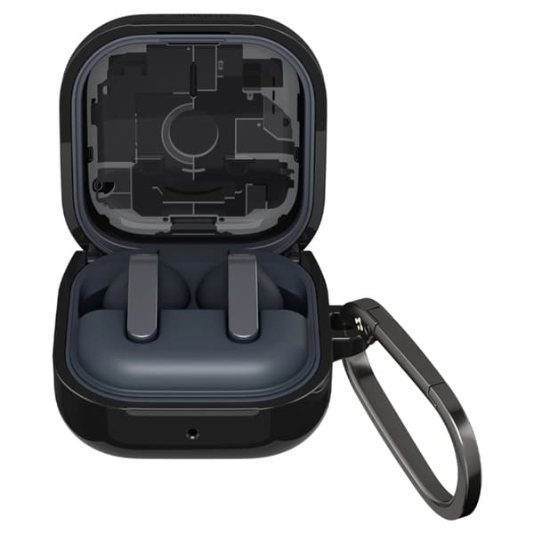 Spigen Cover Til Galaxy Buds 4/4 Pro Ultra Hybrid - Zero One Sort