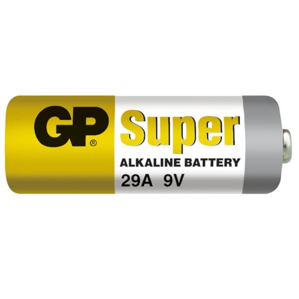 GP Batteri Alkaline 29A 9V 1-Pakke