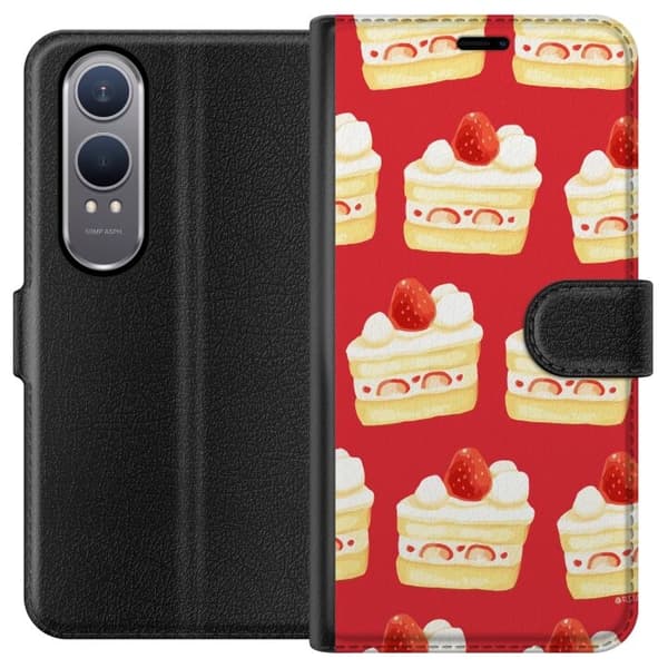 OnePlus Nord CE4 Lite tegnebogsetui med kage