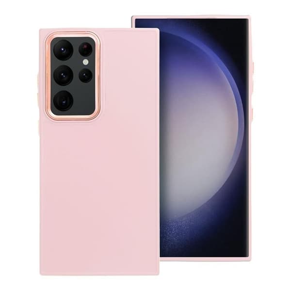 Telefontaske til Galaxy S23 Ultra Frame - Lyserød
