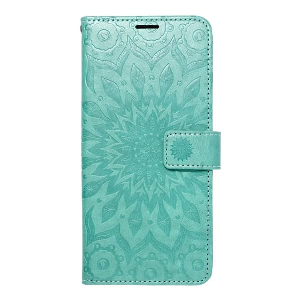Galaxy A36 Plånboksfodral Mezzo Mandala - Grön