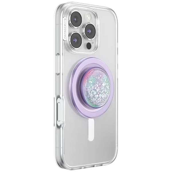 PopSockets Tidepool Squishy Unicorn Magic MagSafe Mobilgrip - Lavendel
