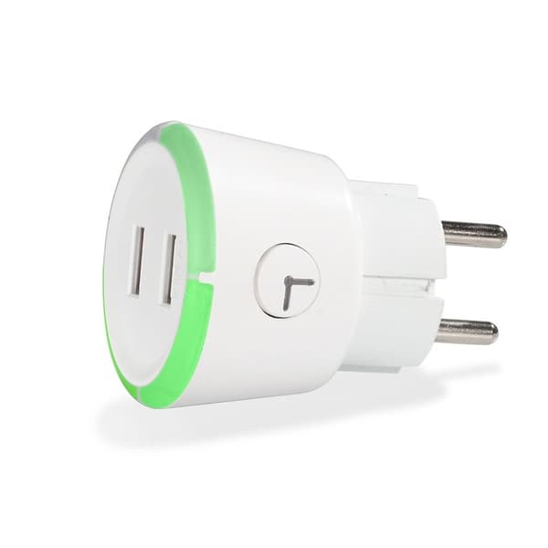 CAPIDI Sikkerhedstimer 2x USB 3.4A Hvid