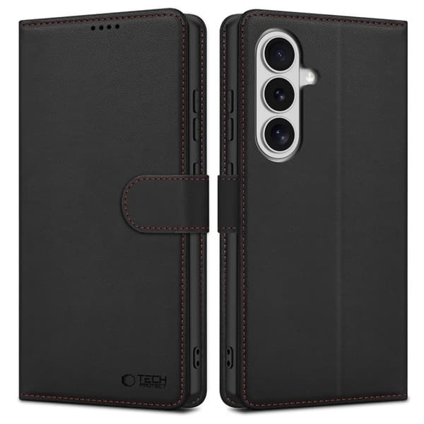Tech-Protect Pung Taske Til Galaxy S26 - Sort/Rød