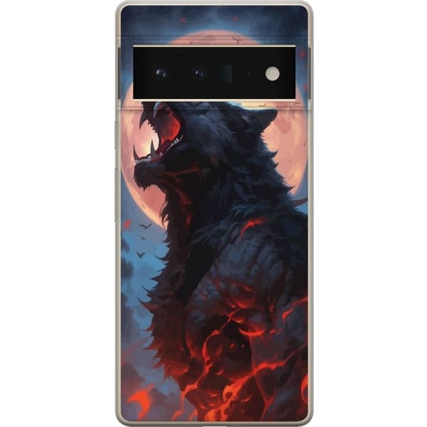 Mobilskal till Google Pixel 6 Pro med Ylande varg