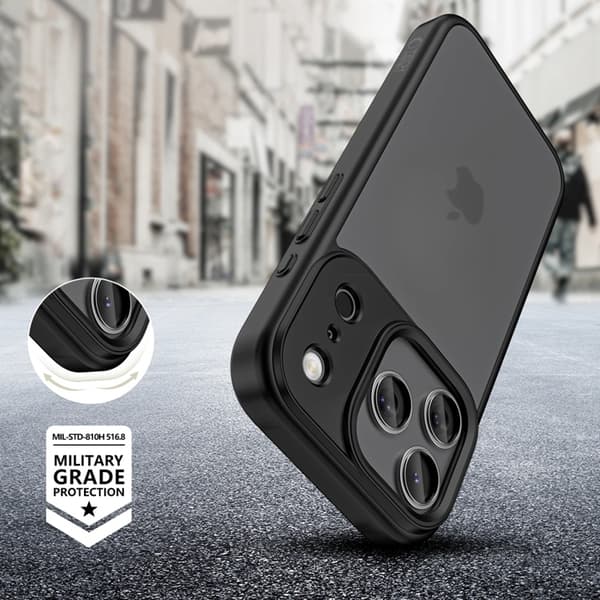 Tech-Protect Mobilskal till iPhone 17 Pro Max Magsafe - Matte Svart
