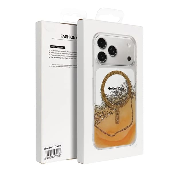 Mobilskal För iPhone 17 Pro Magsafe - Guld