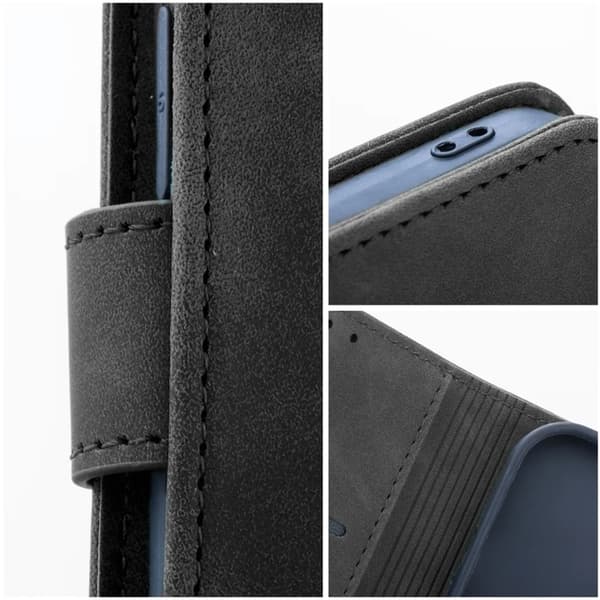 Galaxy S25 Edge Plånboksfodral Tender - Svart