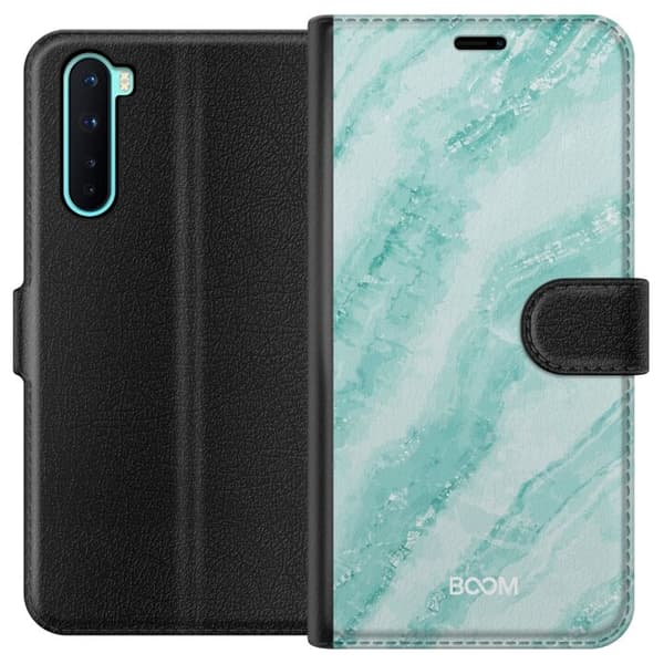 Plånboksfodral till OnePlus Nord med Mint Marble