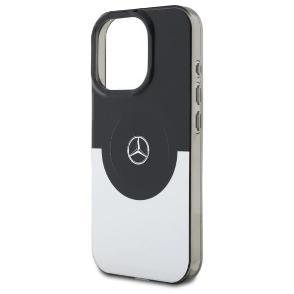 Mercedes Mobilskal till iPhone 16 Pro MagSafe Double Layer BiColor - Silver