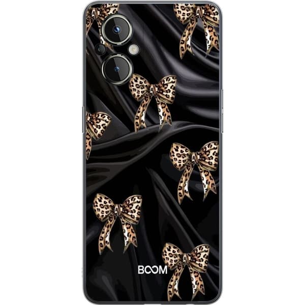 Taske til OnePlus Nord N20 5G med Leopard Bow