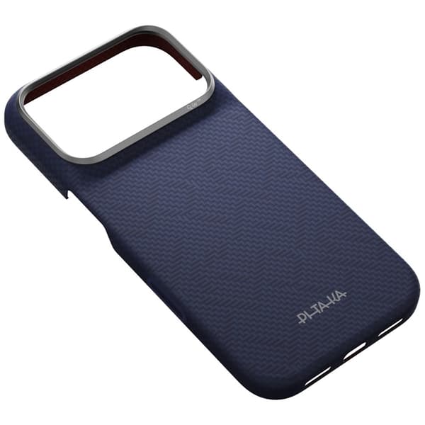 PITAKA Mobilskal För iPhone 18 Pro/17 Pro Magsafe Edge PTK Sapphire