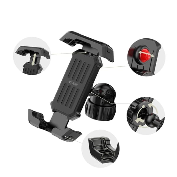Tech-Protect Mobilholder til Cykel Universal V6 - Sort