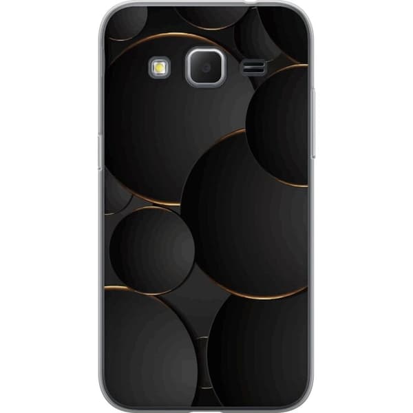 Taske til Samsung Galaxy Core Prime med luksus cirkler