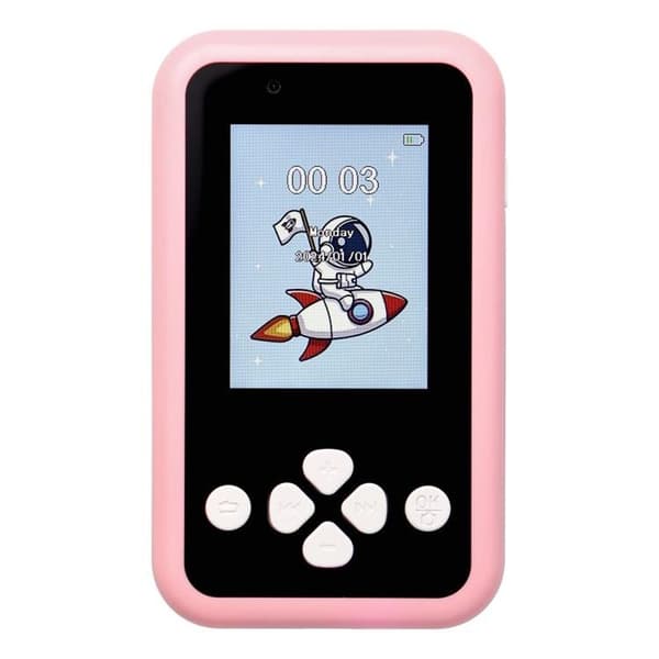Gaming mobil til børn med IPS-skærm 2.4" med knapper - lyserød
