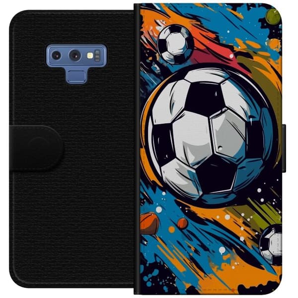 Pung Taske til Samsung Galaxy Note9 med fodbolde