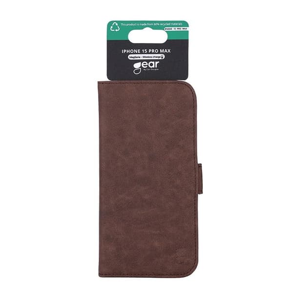 Gear iPhone 15 Pro Pung Etui Magsafe - Brun