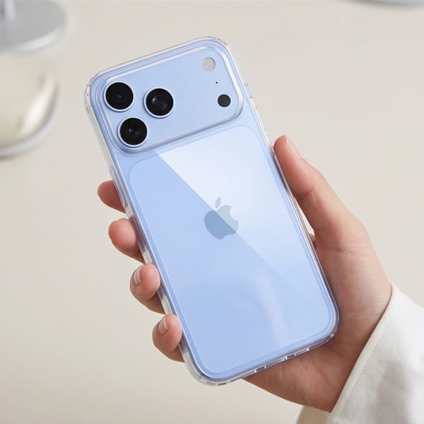 Tech-Protect Mobilcover Til iPhone 18 Pro Flexair Hybrid - Clear