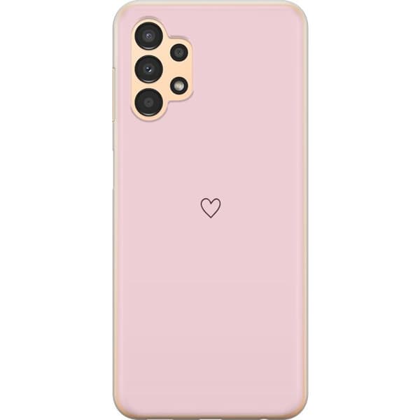 Telefontaske til Samsung Galaxy A13 med lille hjerte