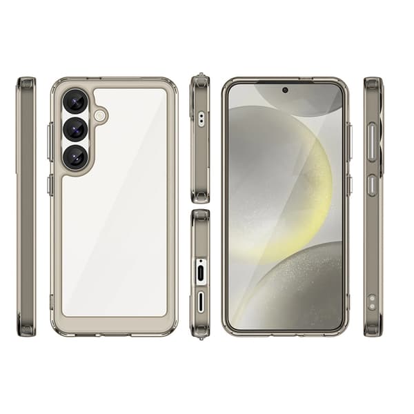 Mobilskal till iPhone 16e Outer Space - Transparent/Svart