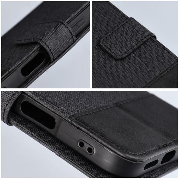 iPhone Air Plånboksfodral Gomma - Svart