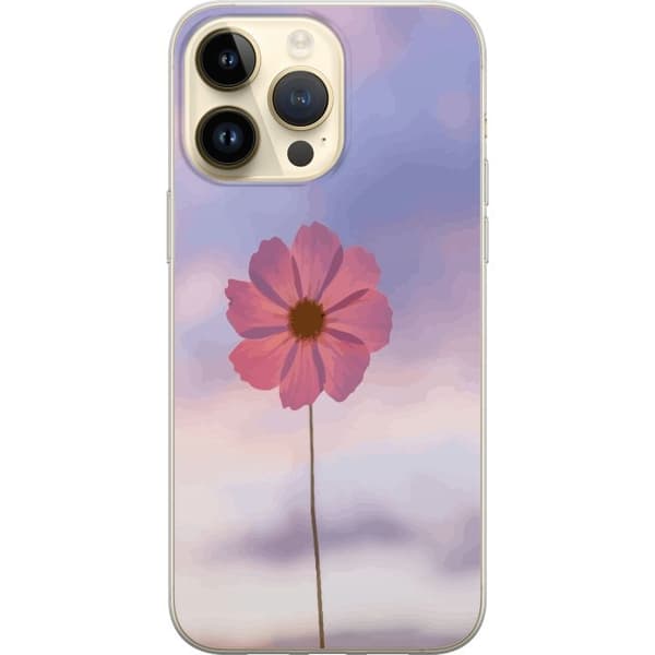 Mobilskal till Apple iPhone 14 Pro Max med Rosa blomma