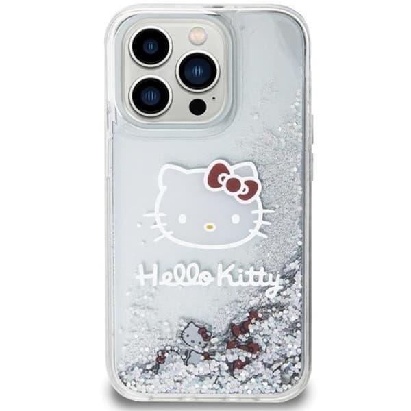 Hello Kitty Mobilskal till iPhone 13 Pro/13 Glitter Kitty Head