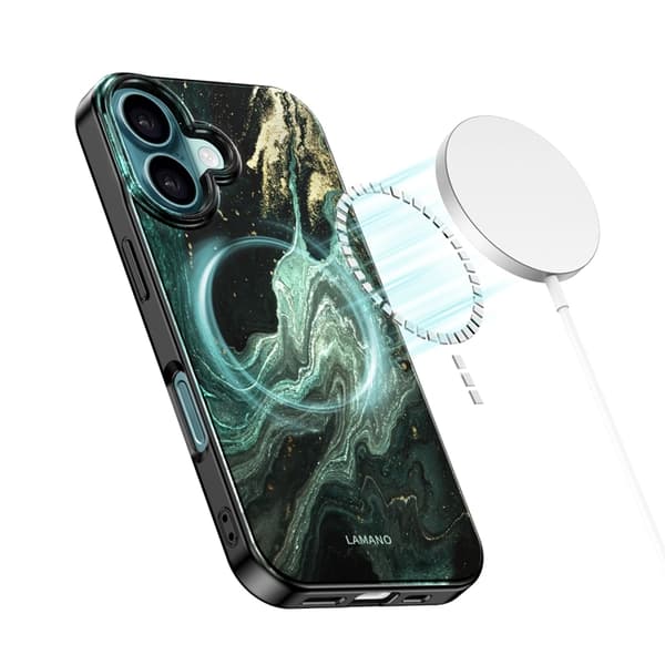 Tech-Protect Mobilskal till iPhone 17 Magsafe Lamano - Verde Aura