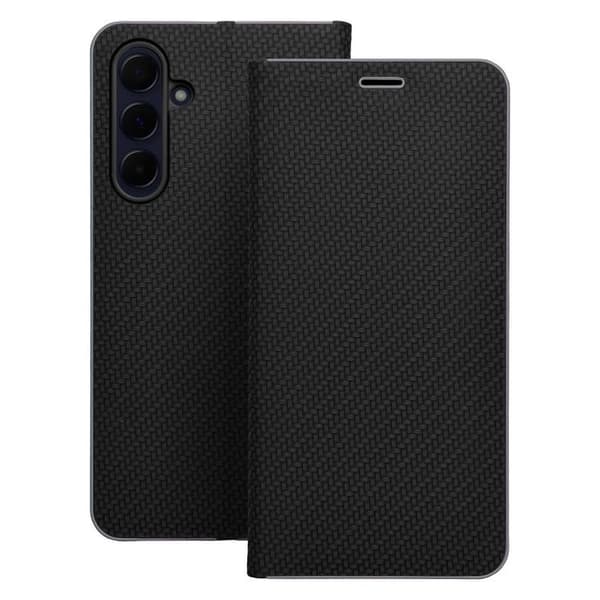 Galaxy A26 5G Plånboksfodral Luna Carbon - Svart