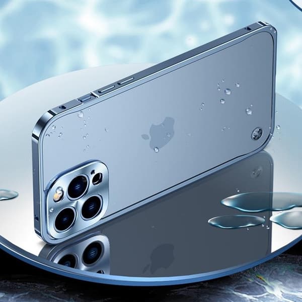 iPhone 14 Pro Max Skal Metall Slim - Lila