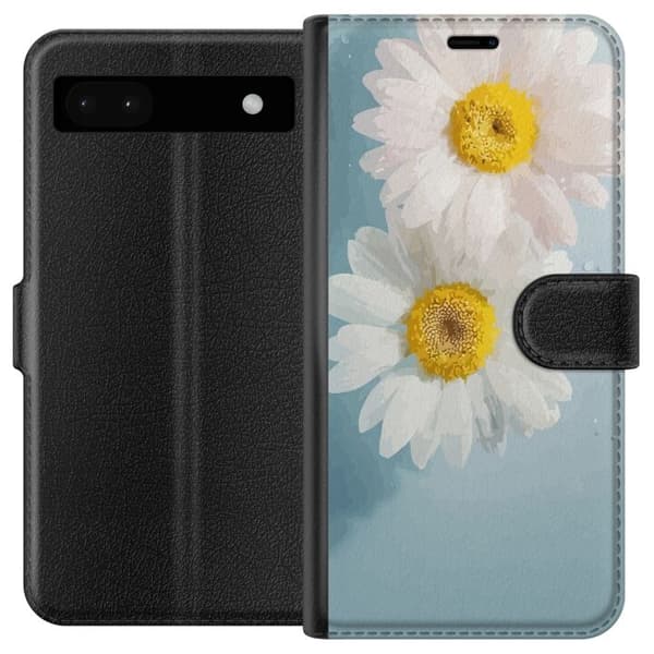 Plånboksfodral till Google Pixel 6a med Sommarblommor