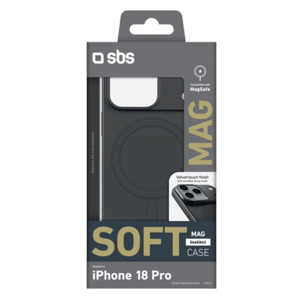 SBS Mobilskal För iPhone 18 Pro/17 Pro Magsafe Instinct - Svart