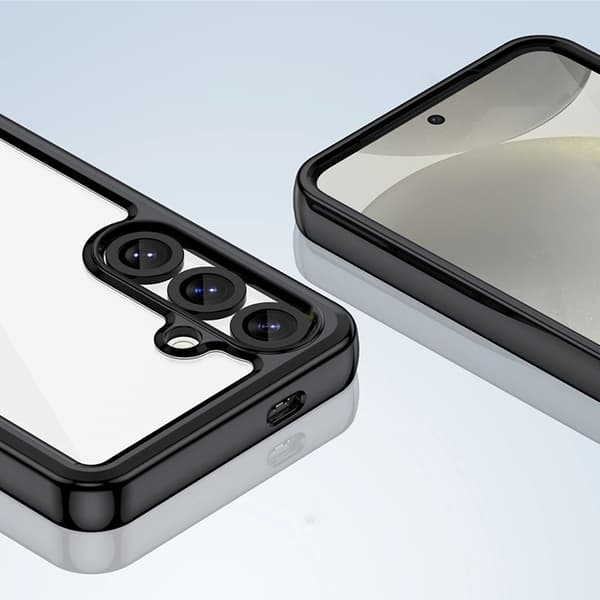 Mobilskal till Galaxy S25 Edge Outer Space - Svart